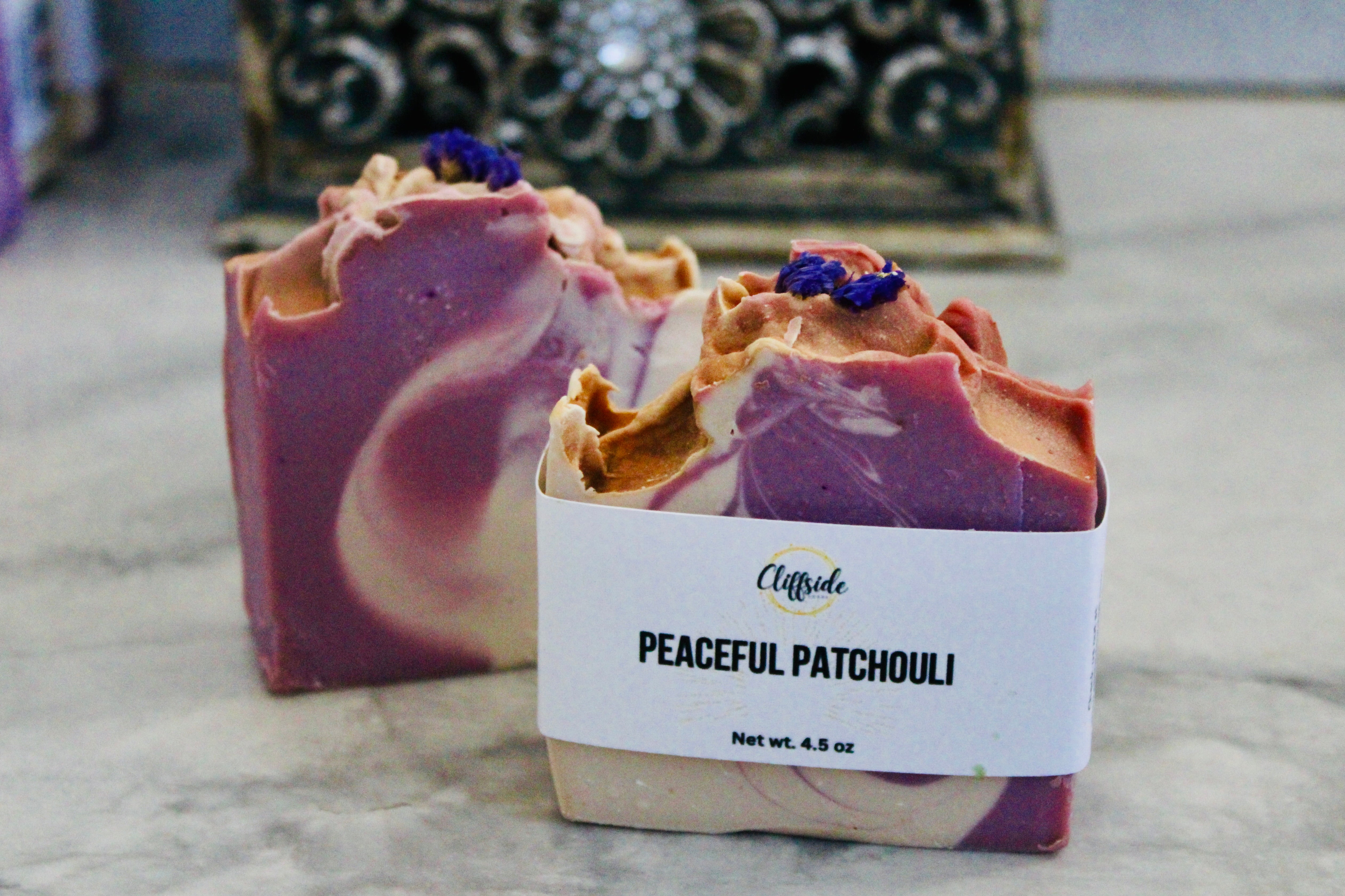 Peaceful Patchouli Artisan Bar Soaps