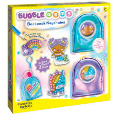 Bubble Gems Backpack Key Chain