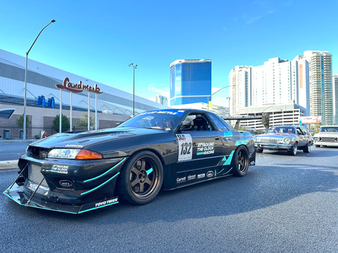 R32 outside Las Vegas Convention Ctr. SEMA '22