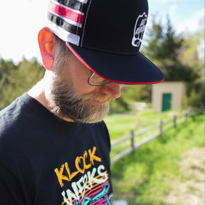 Klock Werks Fist Bump Stripe Trucker Hat for Men