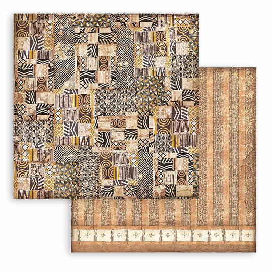 Stamperia Klimt Paper Pad Backgrounds 12x12