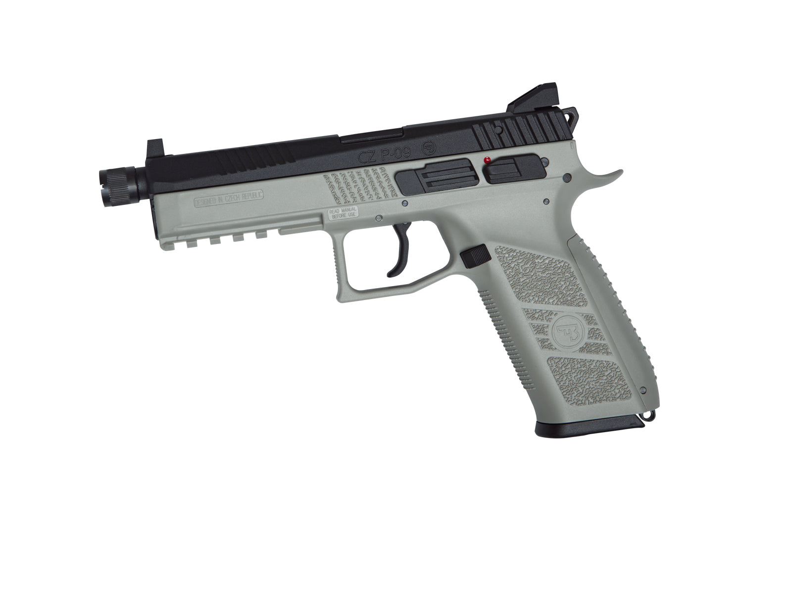 Pistola Co2 CZ ▷ P-09 Negra Blowback - 4,5 mm Balines