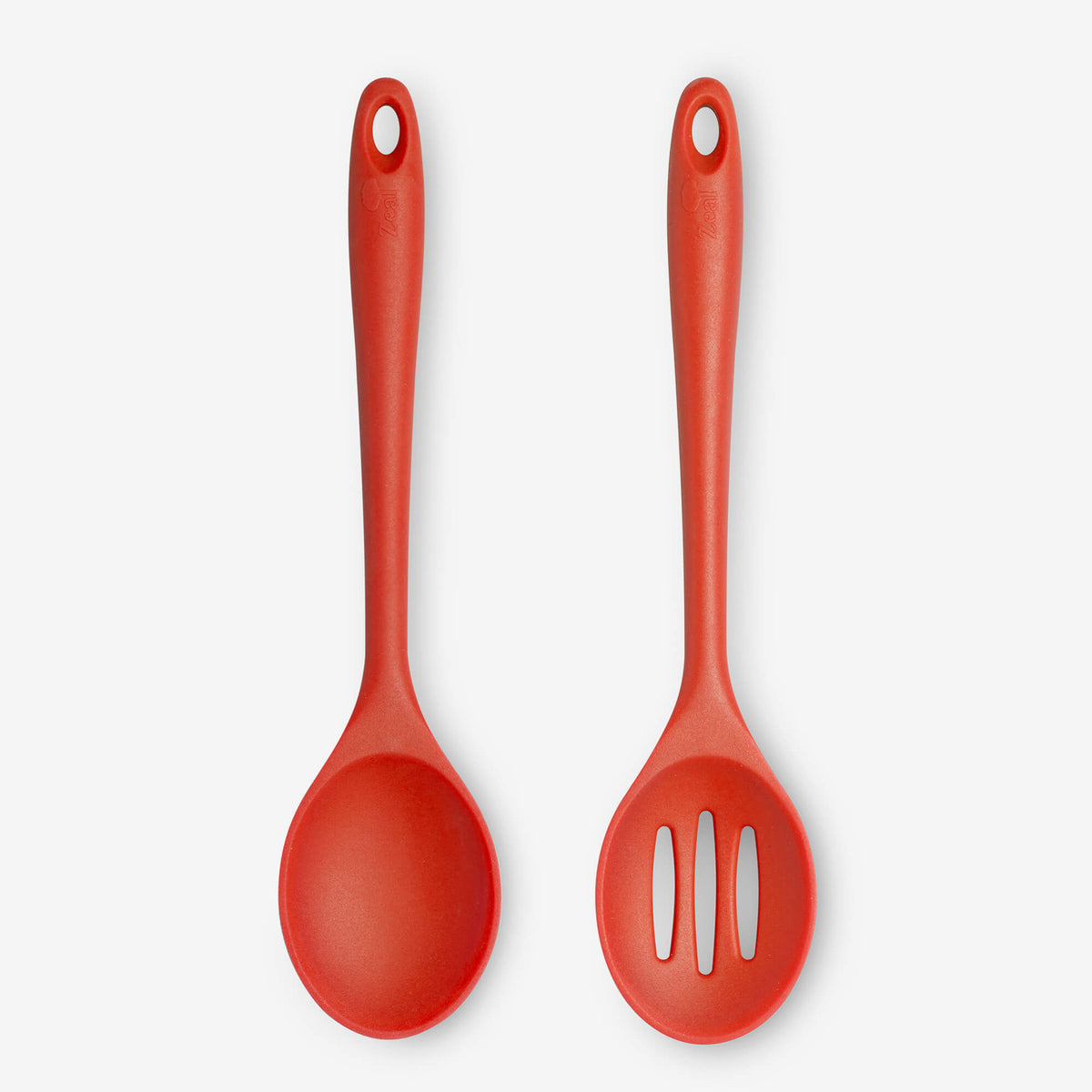 Yesbay 8pcs/set Stainless Steel Handle Measuring Spoons Baking Cooking Scale Scoop,Red