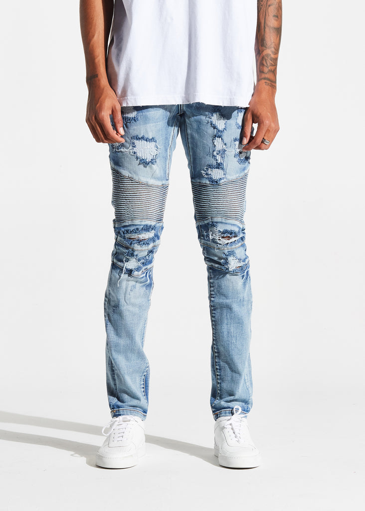 braxton biker denim