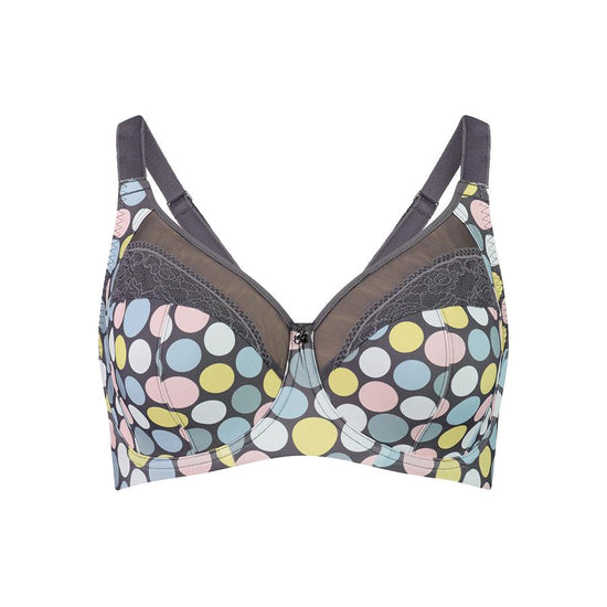 Buy Wunderlove Leafs Print Halter Underwired Bra-34C at