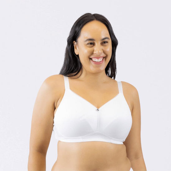 Wirefree Bras (2 Pack) - Blue Denim and Ivory Spot