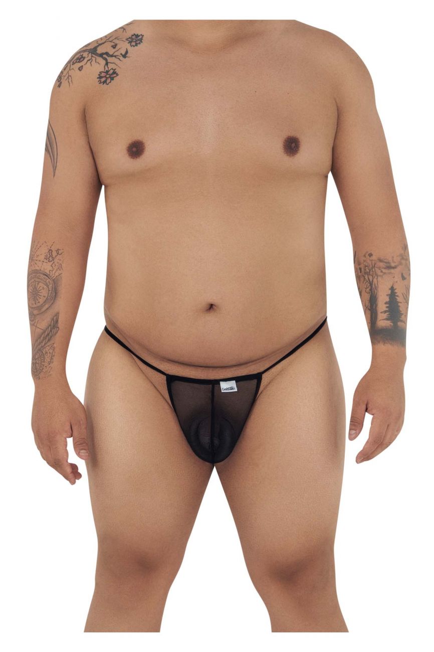 CandyMan 99548 Invisible Micro Thongs Color Black
