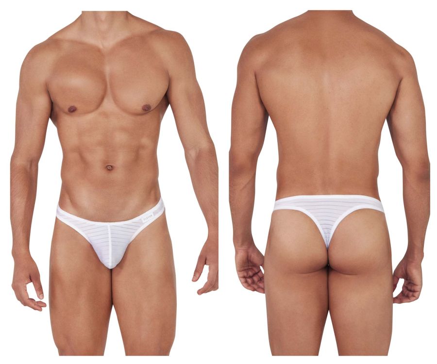 Clever 0921 Tribal Thongs White –  - Men's