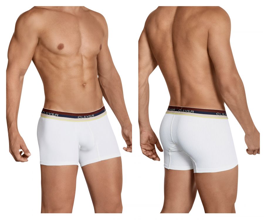 Clever 0880 Match Boxer Briefs Color White