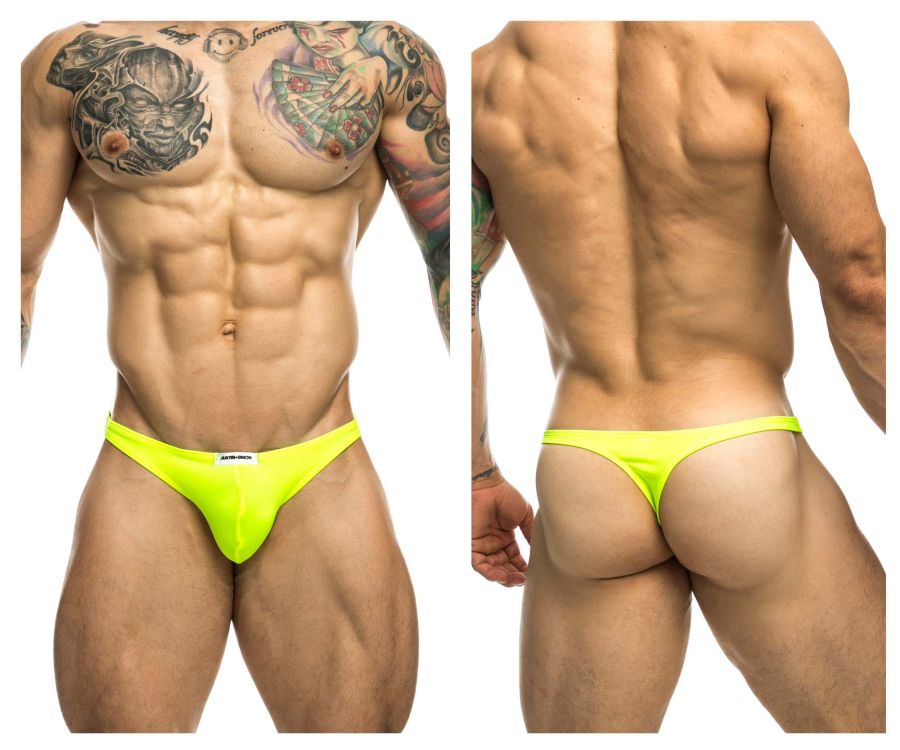 JUSTIN+SIMON XSJ22 Cheek Briefs Color Opal Green