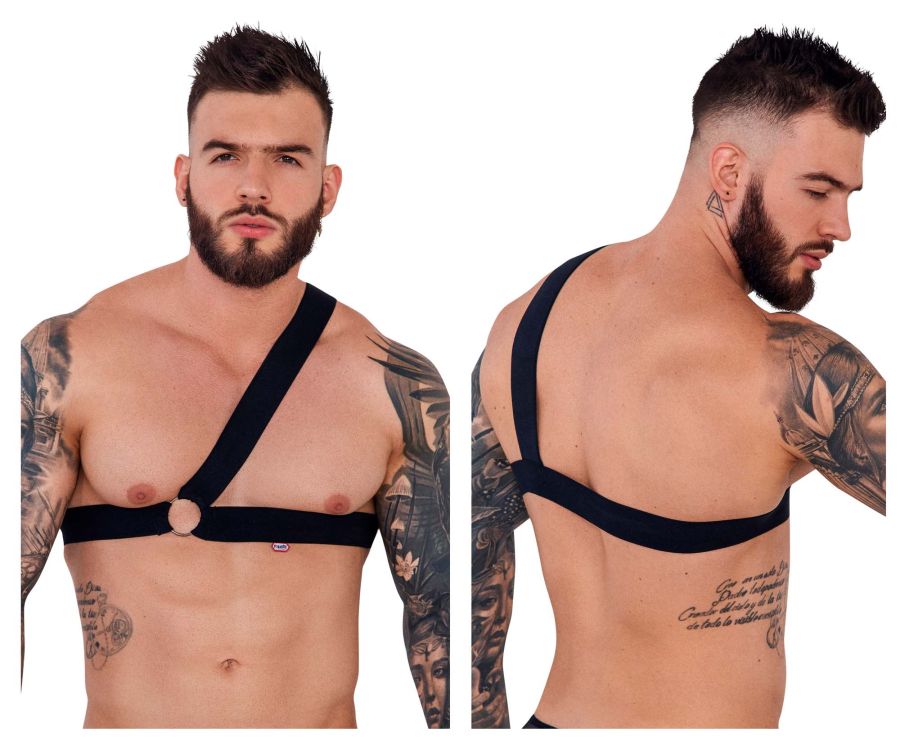 Xtremen 91108 C-ring Harness Black –  - Men's  Underwear and Swimwear