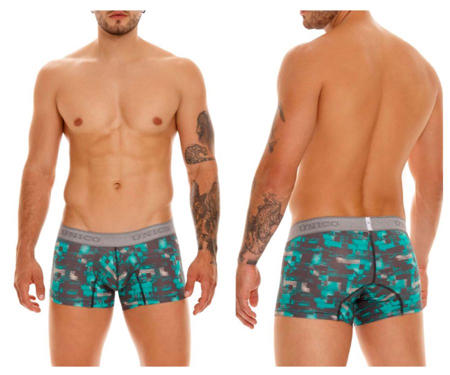 PLURAL PL008 Non-binary Underwear Trunks Mint Green