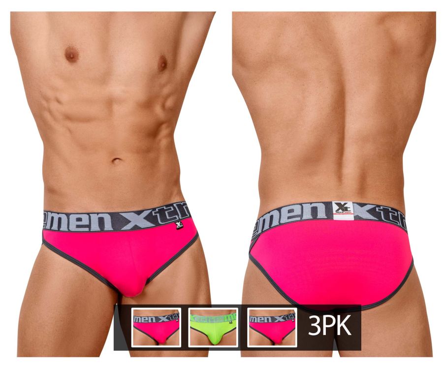 Xtremen 91055 Big Pouch Briefs Color Red