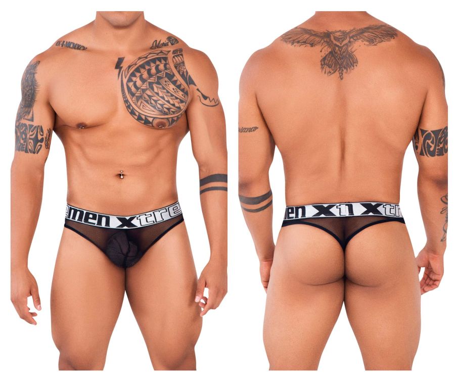 CandyMan 99494 G-String Jockstrap Color Black –