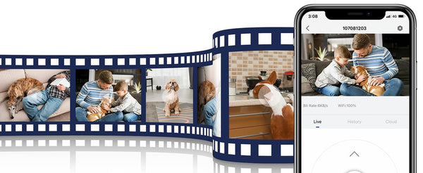 MUBVIEW Indoor Wired Pet Security Camera