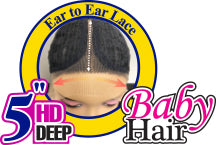 5" HD DEEP BABY HAIR