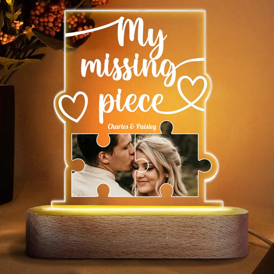  Bemaystar Personalized Wedding Gifts, Mr and Mrs Gifts -  Acrylic LED Night Light with Picture, Unique Wedding Gifts for Couple Bride  and Groom Daughter Friend, Customized Wedding Gifts : Home 