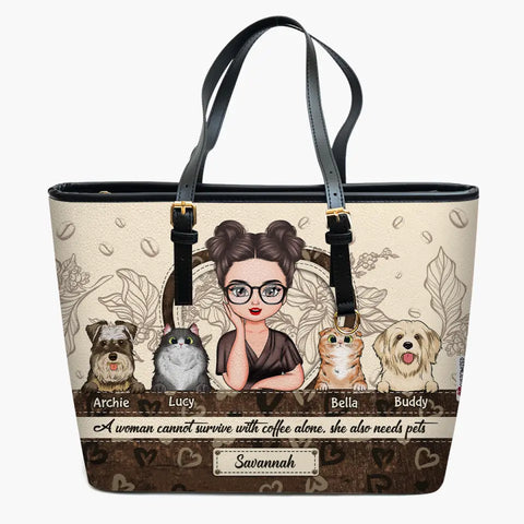 Buddy Personalized Dog Tote Bag