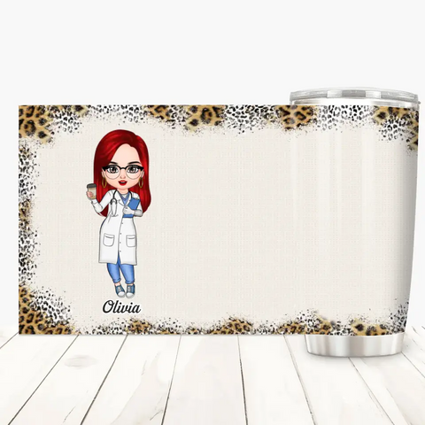 Nurse and Coffee Sunflower Design - Add Your Name - Bleach Design Tote –  Instantly Unique Gifts