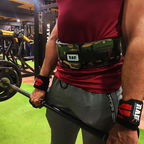 Weight Lifting Leather Belt