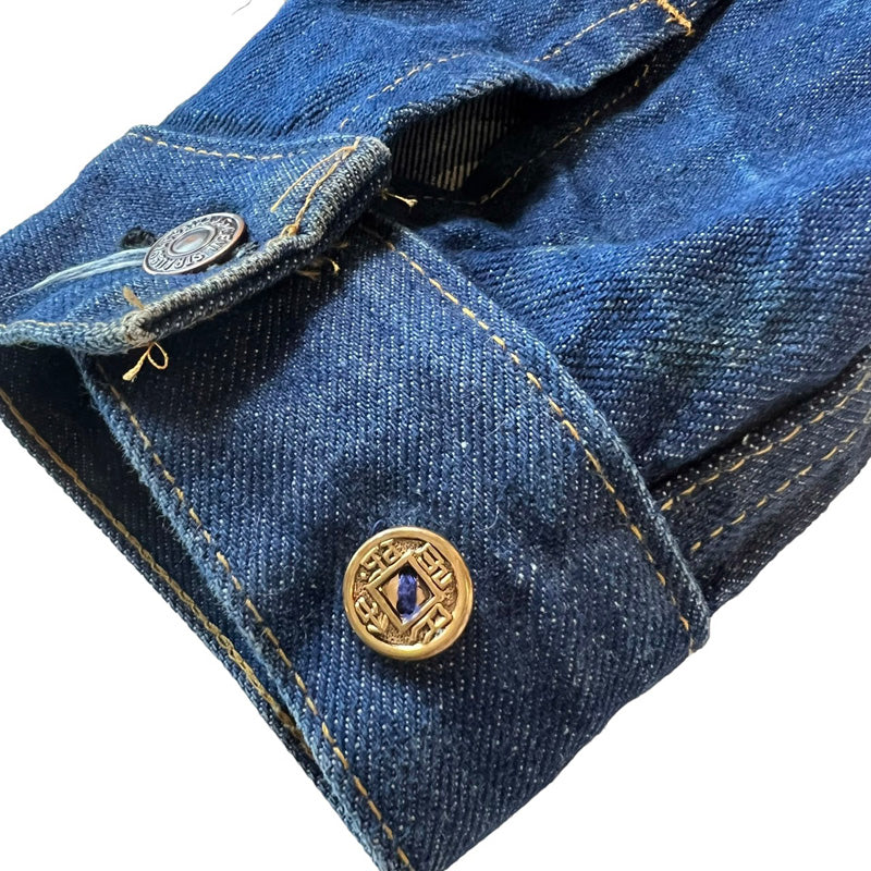 【濃紺‼️美品‼️】EVISU／YAMANE／別注カモメ✕３羽／サイズ42−44