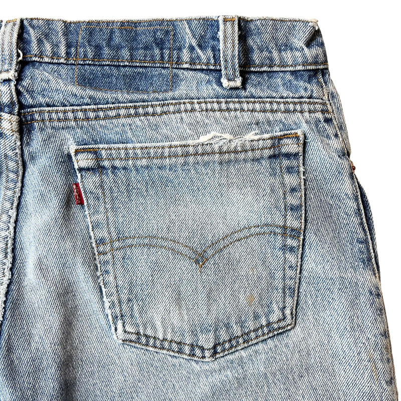 限定版限定版Levi's 90s アクションスラックス アメリカ製 紺色 W36L32