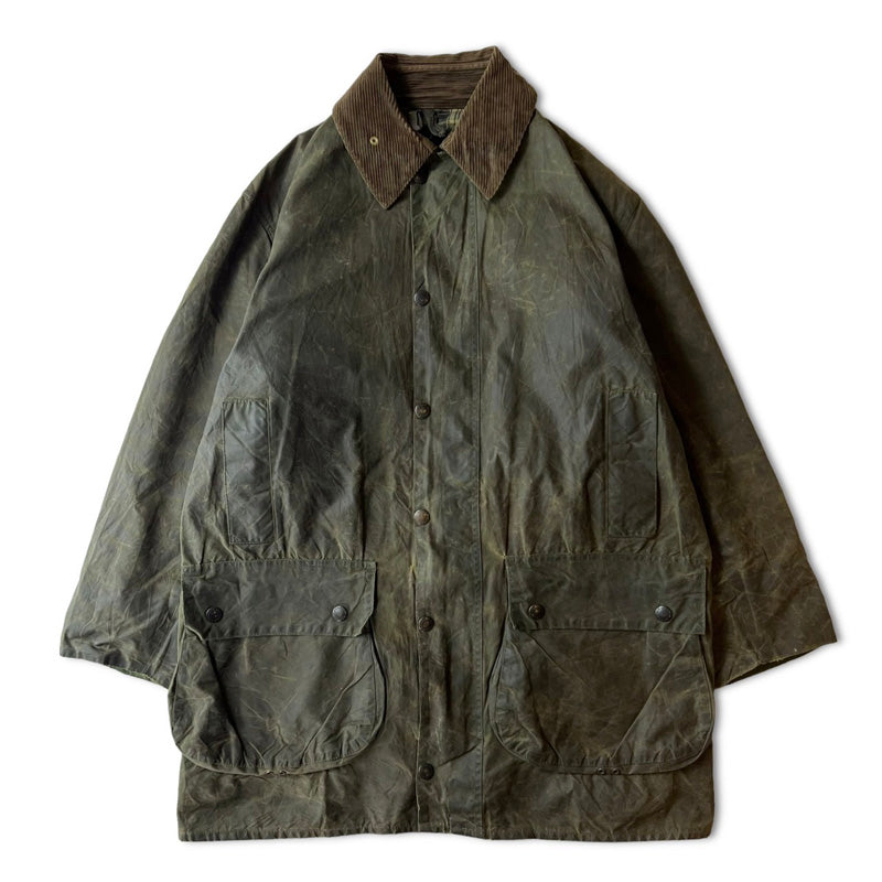 90s 英国製 Barbour BEAUFORT ハンティング オイルド ジャケット 44