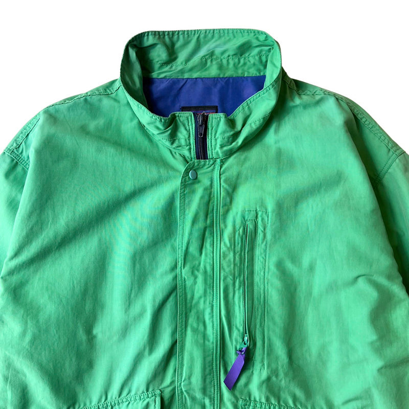 最初期 80s 旧タグ USA製 Patagonia バギーズ ジャケット XL / 80年代 アメリカ製 ビンテージ パタゴニア グリーン