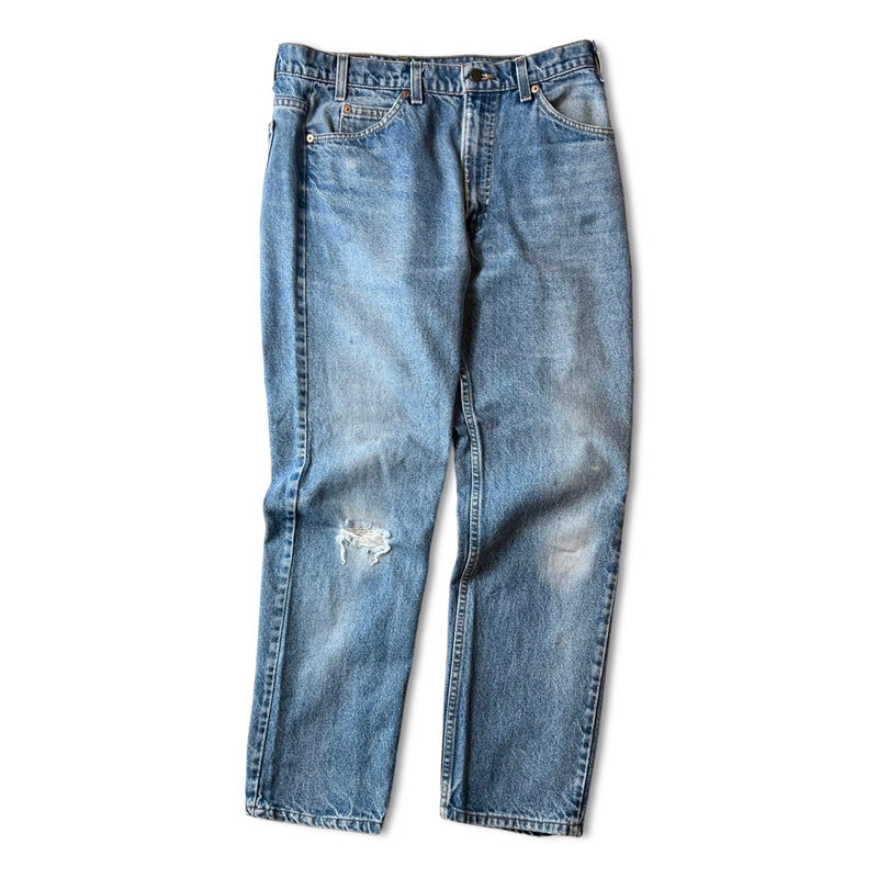 ボトムスス単品 【Levis505】希少 90's USA製 ブラックデニムパンツ A