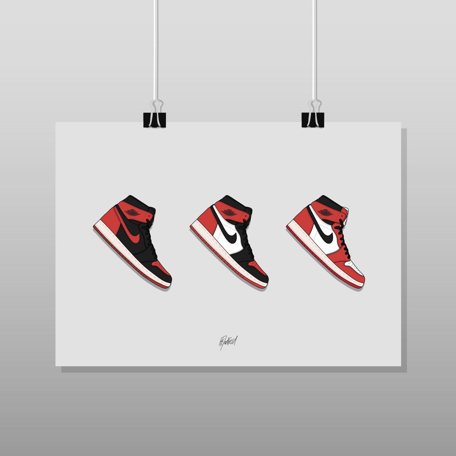 jordan 1 artwork