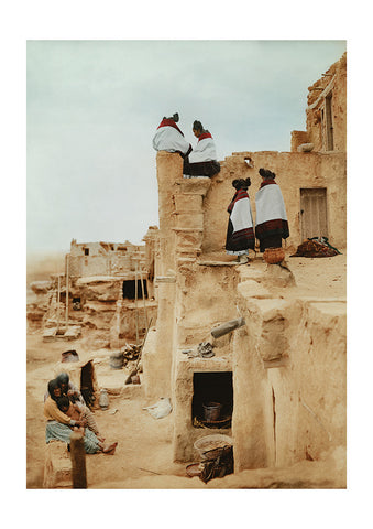 Hopi Maidens by Jordan J. Lloyd, 1906