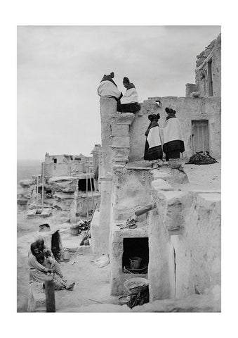 Hopi Maidens by Jordan J. Lloyd, 1906