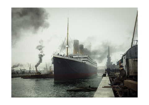 RMS Titanic by Jordan J. Lloyd, 1912