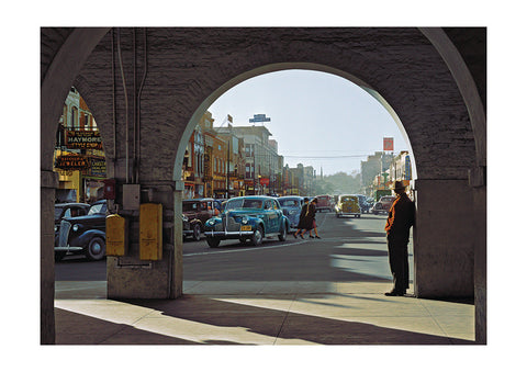 Main Street at Fayetteville by Sébastien de Oliveira, 1941