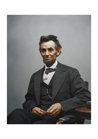 Abraham Lincoln by Jordan J. Lloyd, 1865