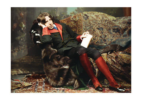 Oscar Wilde, Portrait Fifteen, by Jordan J. Lloyd, 1882