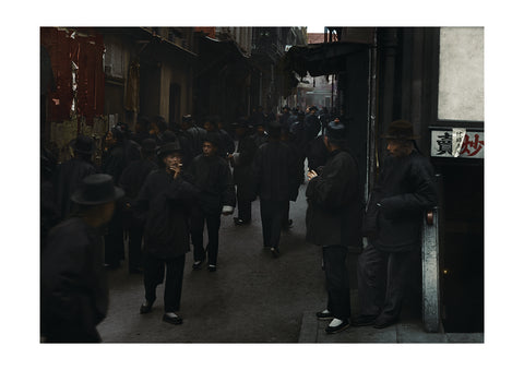 Street of Gamblers by Jordan J. Lloyd, 1896