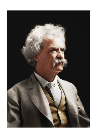 Mark Twain by Jordan J. Lloyd, 1906