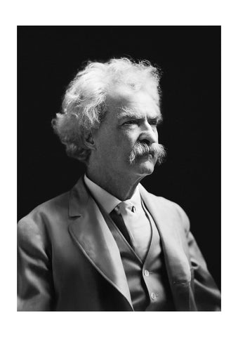 Mark Twain by A.F. Bradley, 1906
