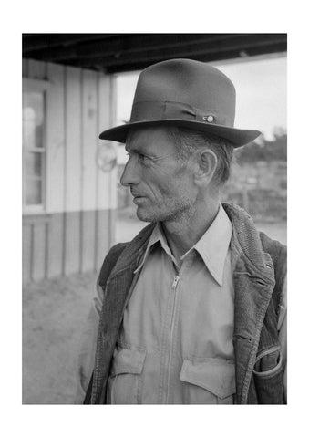 Pie Town Farmer by Russell Lee, 1940