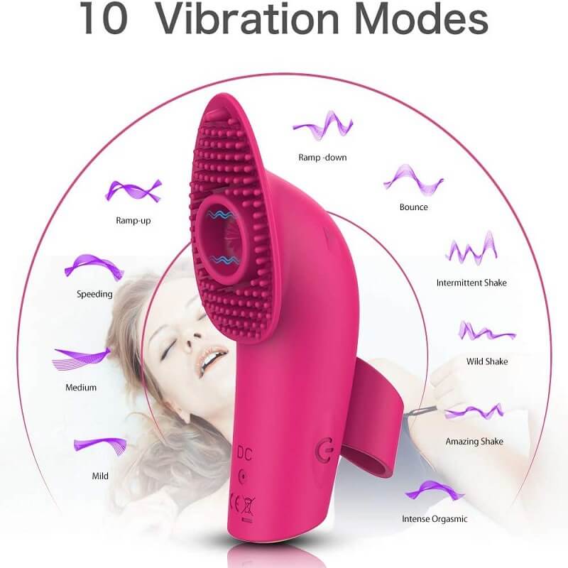 Finger Set Mini Vibrator Massager Female Boobs Pussy Teasing Vvibrator