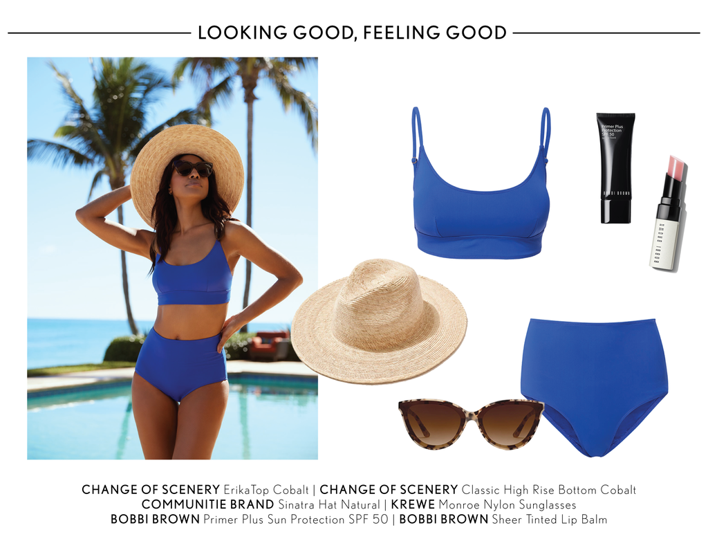 Change of Scenery Cobalt Erika Bikini