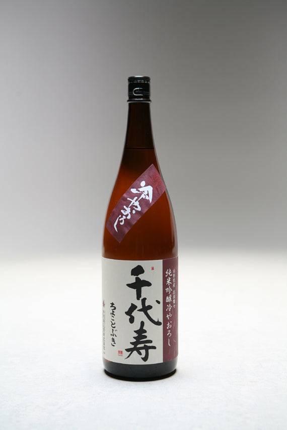 【完売御礼】純米吟醸冷やおろし　千代寿　1.8L【酒・ジュース・飲料】