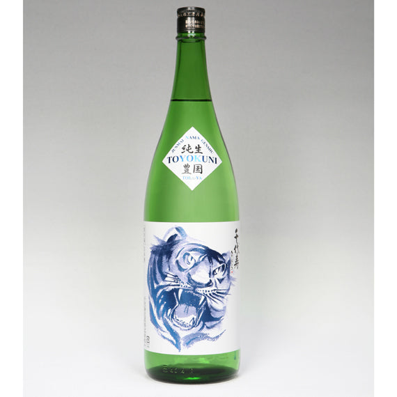 【2024完売御礼】豊国純米生原酒 千代寿（虎ラベル）　1.8L【酒・ジュース・飲料】