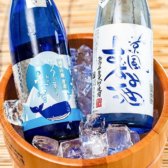 【夏季限定】夏の冷酒 日本酒 飲み比べセット 720ml×2本 お酒 高野酒造 新潟県《送料無料or込》