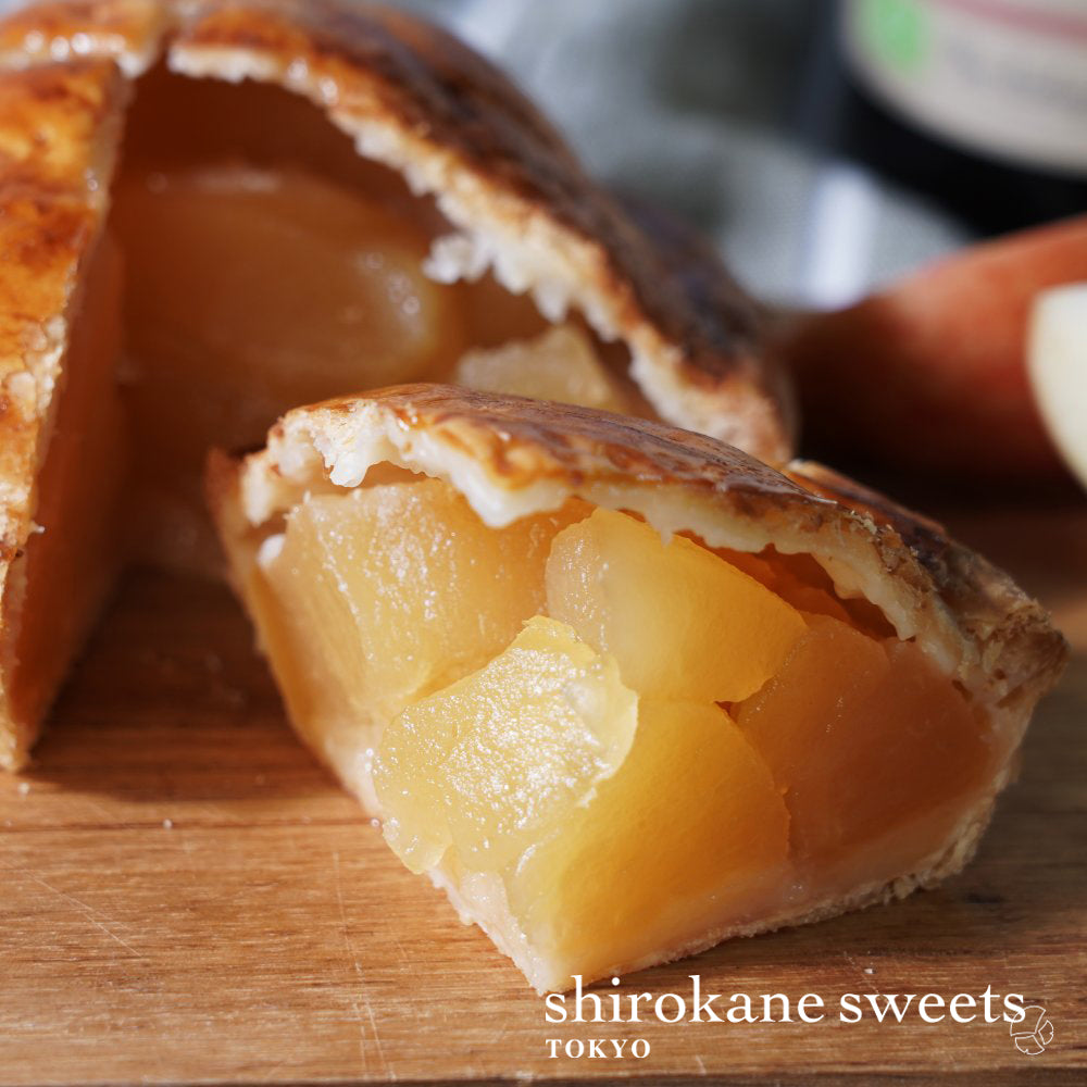 shirokane sweets TOKYO　りんごの酸味と甘味を楽しむプレミアム白金アップルパイ／premium Apple Pie shirokane style／白金スイーツ（シロカネスイーツ）