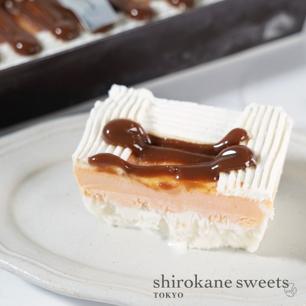 shirokane sweets TOKYO 白金プレミアムアイスケーキ（白金プリン）／sweets jewelry box（feeling of fun）