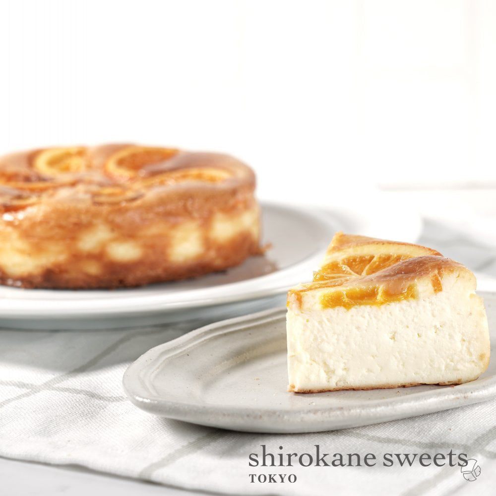 shirokane sweet TOKYO　白金ベイクドチーズケーキ（オレンジ））／白金スイーツ（シロカネスイーツ）