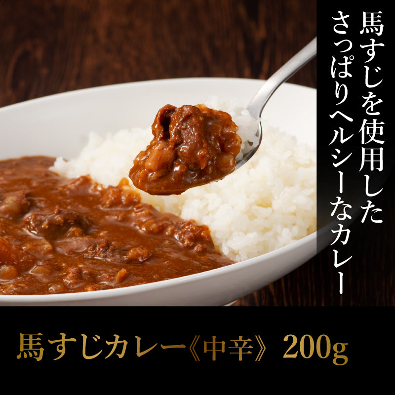 馬すじカレー 200g【賞味期限常温で製造日より1年】【精肉・肉加工品】