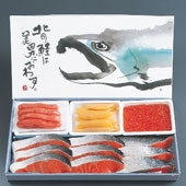 ☆おすすめ☆紅鮭魚卵３点詰合せ 【カニ・鮮魚・魚介類】